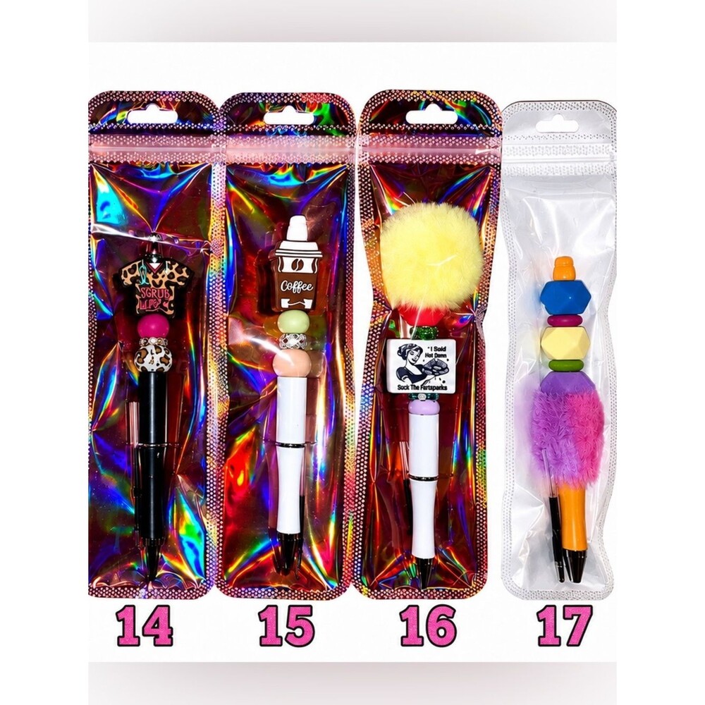 Handmade Beaded Focal Pens with Ink Refill! ποΈ - Picture 5 of 11